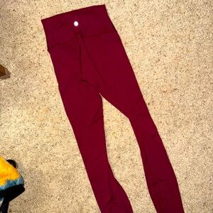 Wunder under lululemon leggings